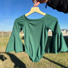 Load image into Gallery viewer, Bell Sleeve Leos/Tops (2 colors available)