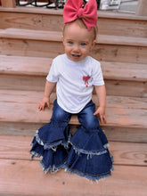 Load image into Gallery viewer, Rodeo Queen denim bells (5 options)