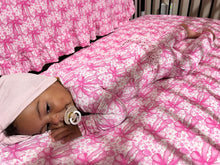 Load image into Gallery viewer, Blooming Bows Ruffled Bamboo Sleeper