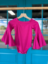 Load image into Gallery viewer, Bell Sleeve Leos & Tops (multiple colors)