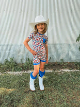 Load image into Gallery viewer, Party In The USA Bamboo Sleep Short Set (FINAL SALE)