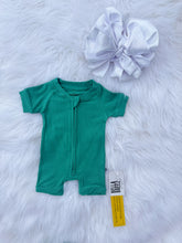 Load image into Gallery viewer, Lasso Lagoon Bamboo Shortie Romper