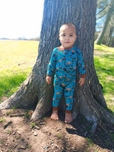 Load image into Gallery viewer, BLUE Bella-Breez Hunting Club Bamboo Set (FINAL SALE)