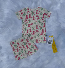 Load image into Gallery viewer, Coastal Cowgirl Ribbed Bamboo Short Set