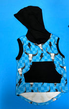 Load image into Gallery viewer, Checkered Steerhead Bubble Romper/Top (FINAL SALE)