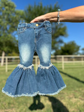 Load image into Gallery viewer, Denim Bell Bottoms