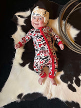 Load image into Gallery viewer, Red Cowboy Bamboo Sleeper READ DESCRIPTION (FINAL SALE)
