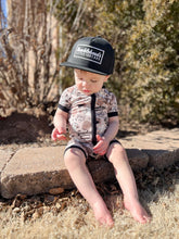 Load image into Gallery viewer, Game Day Bamboo Shortie Romper (FINAL SALE)