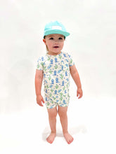 Load image into Gallery viewer, Wild West Cowboy Ribbed Bamboo Short Set