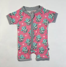 Load image into Gallery viewer, Disco Cowgirl Bamboo Shortie Romper (FINAL SALE)