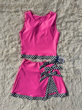 Load image into Gallery viewer, PREORDER Checkered Chic Yoga Set (Mommy And Me)