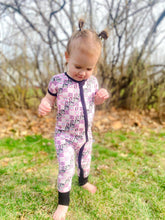 Load image into Gallery viewer, Daddy's Little Cowgirl Short Sleeve Bamboo Sleeper (FINAL SALE)