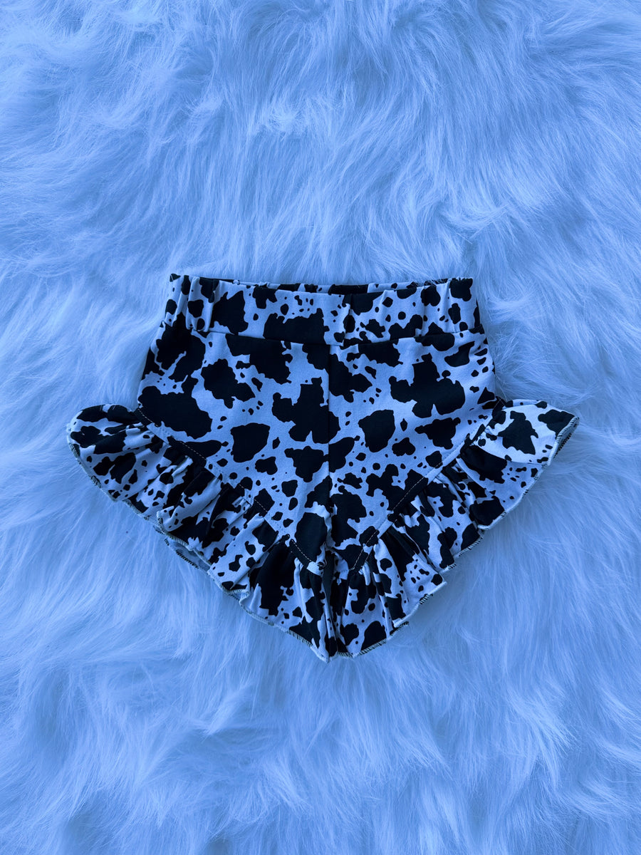 Cow Print Shorties (FINAL SALE)
