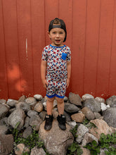 Load image into Gallery viewer, Party In The USA Bamboo Sleep Short Set (FINAL SALE)