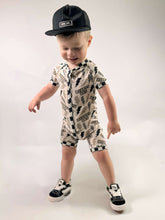 Load image into Gallery viewer, Daddy's Boy Bamboo Shortie Romper