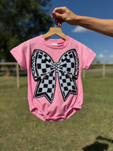 Load image into Gallery viewer, Pit Stop Princess Bubble Romper