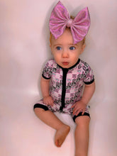 Load image into Gallery viewer, Daddy's Little Cowgirl Bamboo Shortie Romper (FINAL SALE)