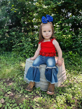 Load image into Gallery viewer, Denim Bell Bottoms