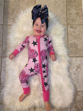 Load image into Gallery viewer, Pucker Up Cowboy Bamboo Sleeper (FINAL SALE)