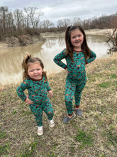 Load image into Gallery viewer, TEAL Bella-Breez Hunting Club Bamboo Set (FINAL SALE)