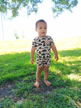 Load image into Gallery viewer, Sad Beige Semi Bamboo Short Set