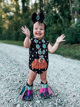 Load image into Gallery viewer, Ranch N Rust Hooded Romper