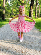 Load image into Gallery viewer, Blooming Bows Bamboo Dress