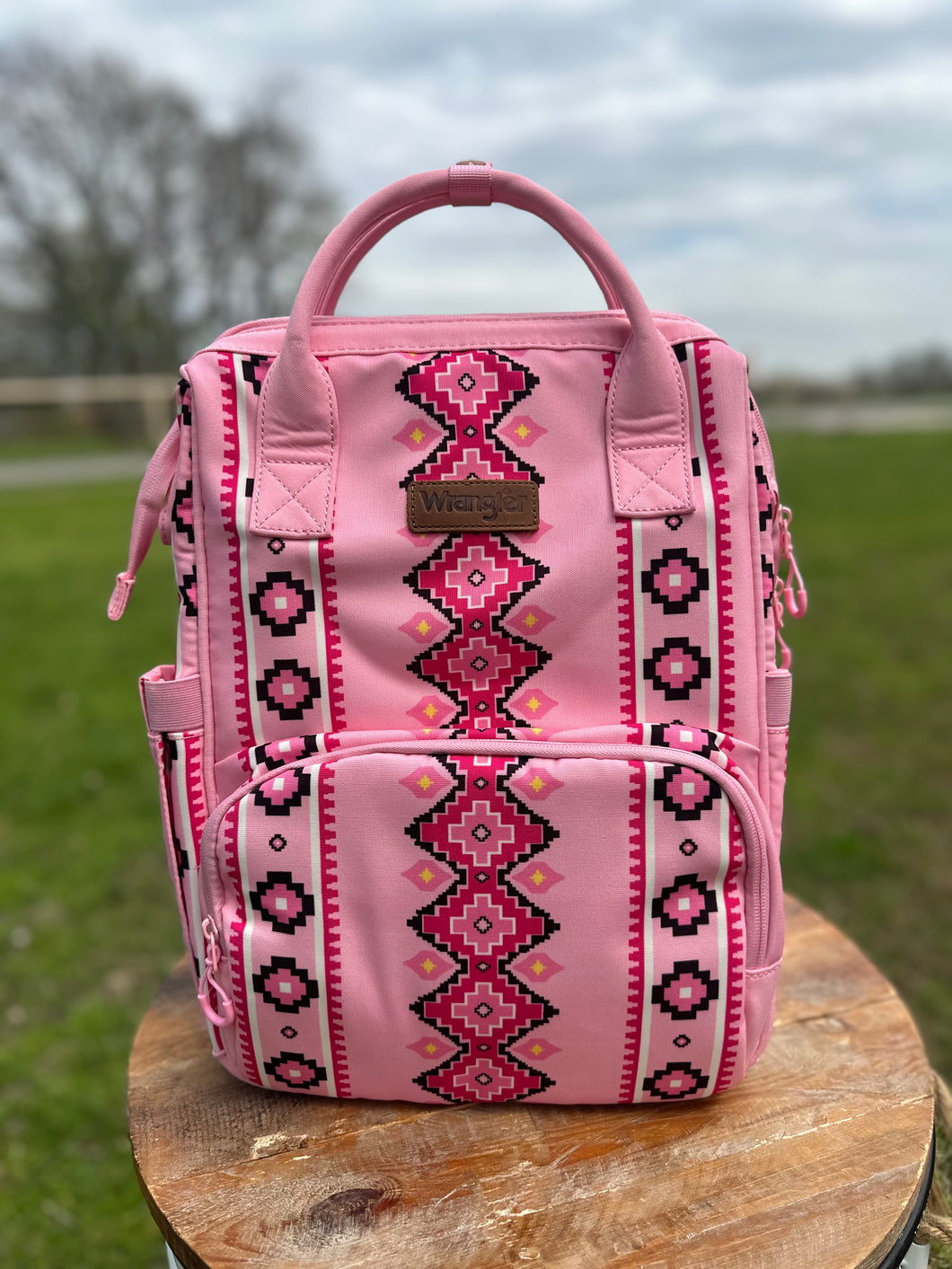 Light Pink Wrangler Diaper Backpack