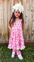 Load image into Gallery viewer, Blooming Bows Bamboo Dress