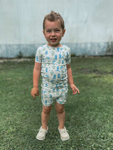 Load image into Gallery viewer, Wild West Cowboy Ribbed Bamboo Short Set