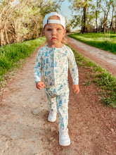 Load image into Gallery viewer, Wild West Cowboy Ribbed Bamboo Sleeper