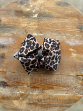 Load image into Gallery viewer, Printed 7.5 inch bedazzled hair bows