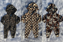 Load image into Gallery viewer, Hooded Bamboo Rompers (3 options)