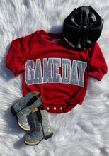 Load image into Gallery viewer, Game Day Bubble Romper (5 options)