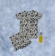 Load image into Gallery viewer, Daddy's Boy Ribbed Bamboo Short Set