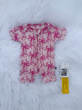 Load image into Gallery viewer, Blooming Bows Ruffled Bamboo Shortie Romper
