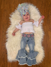 Load image into Gallery viewer, Rodeo Queen denim bells (5 options)