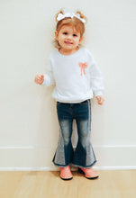 Load image into Gallery viewer, Bedazzled Denim Flares