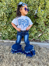 Load image into Gallery viewer, Rodeo Queen denim bells (5 options)