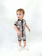 Load image into Gallery viewer, Game Day Bamboo Shortie Romper (FINAL SALE)