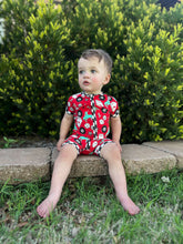 Load image into Gallery viewer, Luck Of The Draw Bamboo Shortie Romper