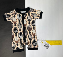 Load image into Gallery viewer, Western Easter Bamboo Shortie Romper (FINAL SALE)