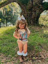 Load image into Gallery viewer, The Flying Feather Bubble Romper