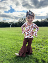 Load image into Gallery viewer, Chocolate Brown Double Bell Bottoms