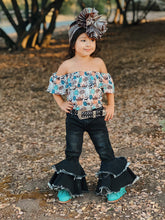 Load image into Gallery viewer, Rodeo Queen denim bells (5 options)