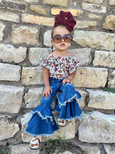 Load image into Gallery viewer, Rodeo Queen denim bells (5 options)