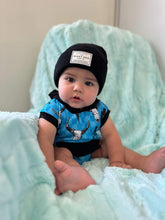 Load image into Gallery viewer, Checkered Steerhead Bubble Romper/Top (FINAL SALE)