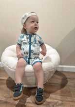Load image into Gallery viewer, Need For Speed Bamboo Shortie Romper (FINAL SALE)