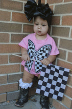 Load image into Gallery viewer, Pit Stop Princess Bubble Romper