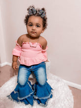 Load image into Gallery viewer, Rodeo Queen denim bells (5 options)